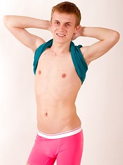 Mark Skinner presenting his 19 y.o. body