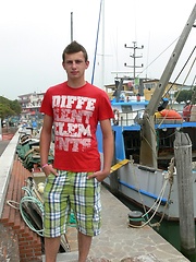 HMBoy Antoni casts off!